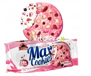 Cookie Proteica Fresa Choco Blanco