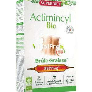 Actimincyl Quemagrasa 20 Ampollas Adelgazante