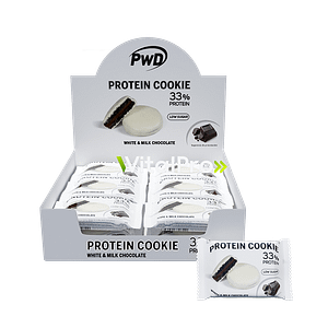 Protein Cookie 33% Protein 30g.white & Milk Choco