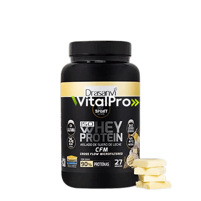 Whey Proteín Aislado Chocolate Blanco 800 Grs