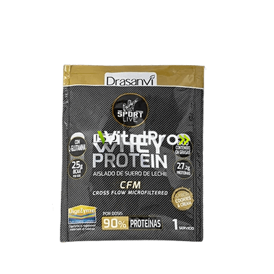 Monodosis Whey Protein Aislado Cookies And Cream 30g