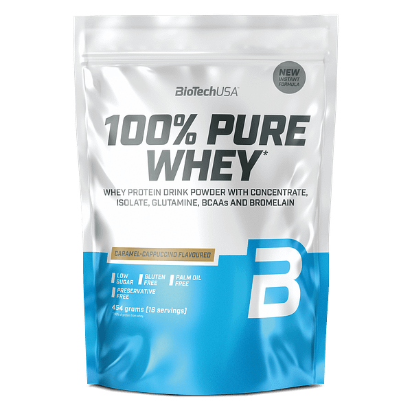 100 % Pure Whey 454 gr Caramel Capuccino