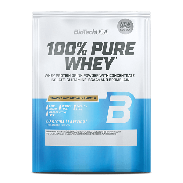 100 % Pure Whey 28 grs Caramel Capuccino