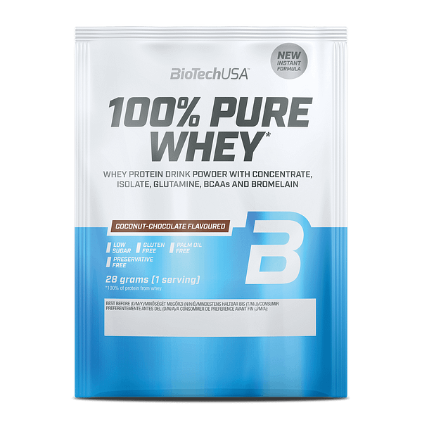 100 % Pure Whey 28 grs Chocolate Coco