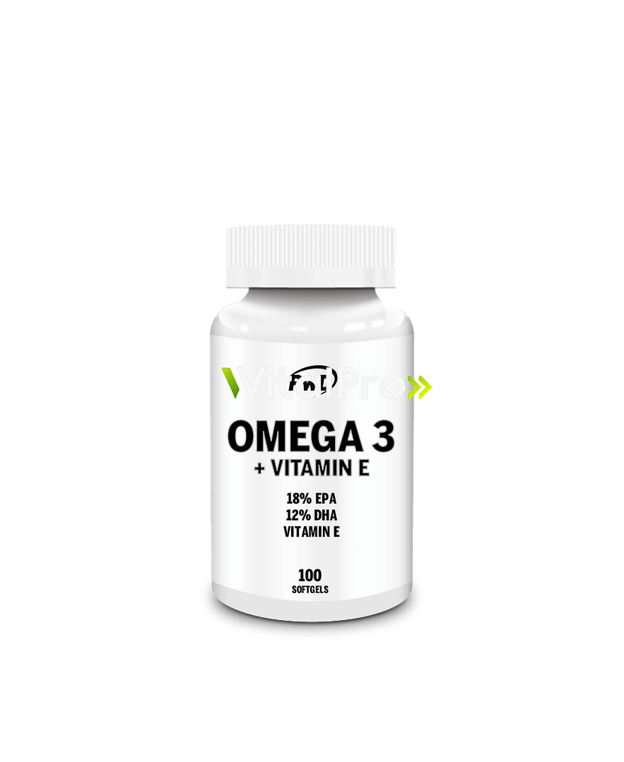 Omega 3 + Vitamina E 90 Perlas