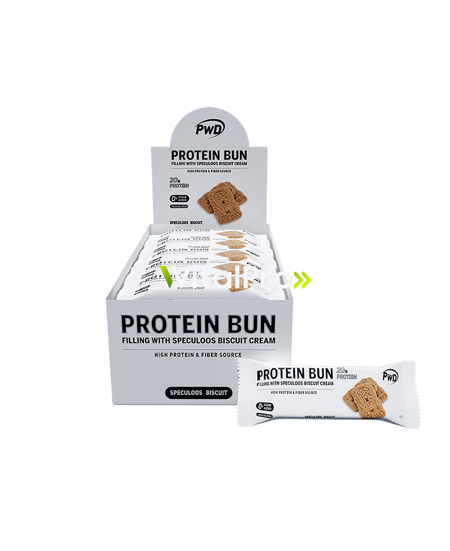 Protein Bun 60g. Speculoos Biscuit Cream