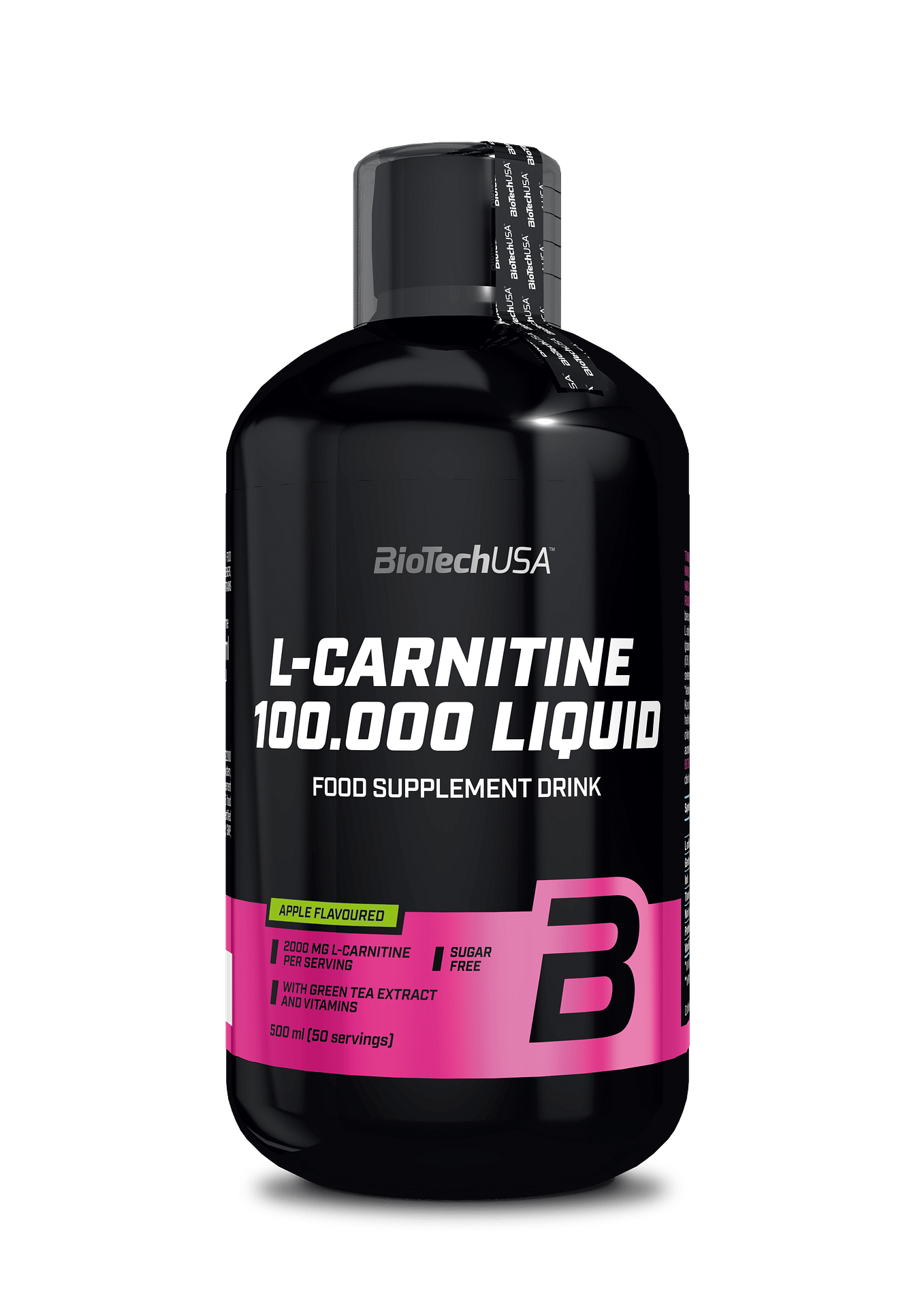 BioTechUSAL-Carnitina 100,000 500 ml Manzana